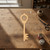 Unfinished Skeleton Key 3 Wood Cutout - Unfinished Baltic Birch Craft Shape
