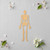 Unfinished Skeleton Wood Cutout - Unfinished Baltic Birch Craft Shape