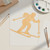 Unfinished Skier Wood Cutout for Door Hangers, Seasonal Decor and Paint Parties, Baltic Birch Craft Blank
