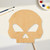 Unfinished Skull Wood Cutout - Unfinished Baltic Birch Craft Shape