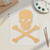 Unfinished Skullandcrossbones2 Wood Cutout - Unfinished Baltic Birch Craft Shape