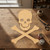 Unfinished Skullandcrossbones2 Wood Cutout - Unfinished Baltic Birch Craft Shape