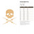 Unfinished Skullandlightning Wood Cutout for Door Hangers, Seasonal Decor and Paint Parties, Baltic Birch Craft Blank