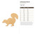 Unfinished Skunk Wood Cutout - Unfinished Baltic Birch Craft Shape