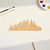 Unfinished Skyline Wood Cutout for Door Hangers, Seasonal Decor and Paint Parties, Baltic Birch Craft Blank