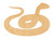 Unfinished Snake 1 Wood Cutout for Door Hangers, Seasonal Decor and Paint Parties, Baltic Birch Craft Blank