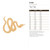 Unfinished Snake 2 Wood Cutout for Door Hangers, Seasonal Decor and Paint Parties, Baltic Birch Craft Blank