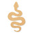 Unfinished Snake Wood Cutout - Unfinished Baltic Birch Craft Shape