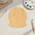 Unfinished Snow Globe Wood Cutout for Door Hangers, Seasonal Decor and Paint Parties, Baltic Birch Craft Blank