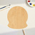 Unfinished Snow Globe Wood Cutout for Door Hangers, Seasonal Decor and Paint Parties, Baltic Birch Craft Blank
