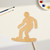 Unfinished Snowboarder Wood Cutout - Unfinished Baltic Birch Craft Shape