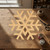 Unfinished Snowflake 2 Wood Cutout for Door Hangers, Seasonal Decor and Paint Parties, Baltic Birch Craft Blank