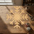 Unfinished Snowflake Wood Cutout for Door Hangers, Seasonal Decor and Paint Parties, Baltic Birch Craft Blank