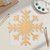 Unfinished Snowflake Wood Cutout - Unfinished Baltic Birch Craft Shape