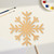 Unfinished Snowflake Wood Cutout - Unfinished Baltic Birch Craft Shape