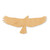Unfinished Soaring Eagle Wood Cutout - Unfinished Baltic Birch Craft Shape