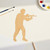 Unfinished Soldier Wood Cutout for Door Hangers, Seasonal Decor and Paint Parties, Baltic Birch Craft Blank