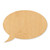 Unfinished Speech Bubble Wood Cutout - Unfinished Baltic Birch Craft Shape