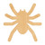 Unfinished Spider 2 Wood Cutout for Door Hangers, Seasonal Decor and Paint Parties, Baltic Birch Craft Blank