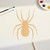 Unfinished Spider 4 Wood Cutout for Door Hangers, Seasonal Decor and Paint Parties, Baltic Birch Craft Blank