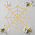 Unfinished Spider Web 1 Wood Cutout for Door Hangers, Seasonal Decor and Paint Parties, Baltic Birch Craft Blank