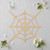 Unfinished Spider Web 1 Wood Cutout - Unfinished Baltic Birch Craft Shape