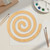 Unfinished Spiral Wood Cutout - Unfinished Baltic Birch Craft Shape