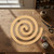 Unfinished Spiral Wood Cutout - Unfinished Baltic Birch Craft Shape