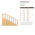 Unfinished Stairs Wood Cutout - Unfinished Baltic Birch Craft Shape