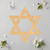 Unfinished Star Of David Wood Cutout for Door Hangers, Seasonal Decor and Paint Parties, Baltic Birch Craft Blank