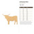 Unfinished Steer Wood Cutout - Unfinished Baltic Birch Craft Shape