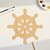 Unfinished Steering Wheel Wood Cutout - Unfinished Baltic Birch Craft Shape
