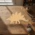 Unfinished Stegosaurus Wood Cutout for Door Hangers, Seasonal Decor and Paint Parties, Baltic Birch Craft Blank