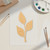 Unfinished Stem And Leaf Wood Cutout - Unfinished Baltic Birch Craft Shape