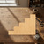 Unfinished Steps Wood Cutout - Unfinished Baltic Birch Craft Shape