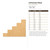 Unfinished Steps Wood Cutout - Unfinished Baltic Birch Craft Shape