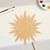 Unfinished Sun Wood Cutout - Unfinished Baltic Birch Craft Shape
