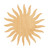 Unfinished Sun2 Wood Cutout for Door Hangers, Seasonal Decor and Paint Parties, Baltic Birch Craft Blank
