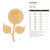 Unfinished Sunflower Wood Cutout for Door Hangers, Seasonal Decor and Paint Parties, Baltic Birch Craft Blank