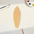Unfinished Surf Board 1 Wood Cutout for Door Hangers, Seasonal Decor and Paint Parties, Baltic Birch Craft Blank