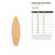 Unfinished Surf Board Wood Cutout - Unfinished Baltic Birch Craft Shape
