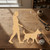 Person Walking Dog Wood Cutout for Crafts, Unfinished Baltic Birch Craft Shape, DIY Wood Blank