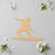 Unfinished Surfer Wood Cutout - Unfinished Baltic Birch Craft Shape