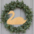 Unfinished Swan Wood Cutout - Unfinished Baltic Birch Craft Shape