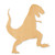 Unfinished T Rex 2 Wood Cutout - Unfinished Baltic Birch Craft Shape