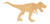 Unfinished T Rex Wood Cutout for Door Hangers, Seasonal Decor and Paint Parties, Baltic Birch Craft Blank