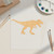 Unfinished T Rex Wood Cutout for Door Hangers, Seasonal Decor and Paint Parties, Baltic Birch Craft Blank