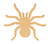 Unfinished Tarantula Wood Cutout for Door Hangers, Seasonal Decor and Paint Parties, Baltic Birch Craft Blank