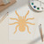 Unfinished Tarantula Wood Cutout for Door Hangers, Seasonal Decor and Paint Parties, Baltic Birch Craft Blank
