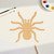 Unfinished Tarantula Wood Cutout for Door Hangers, Seasonal Decor and Paint Parties, Baltic Birch Craft Blank